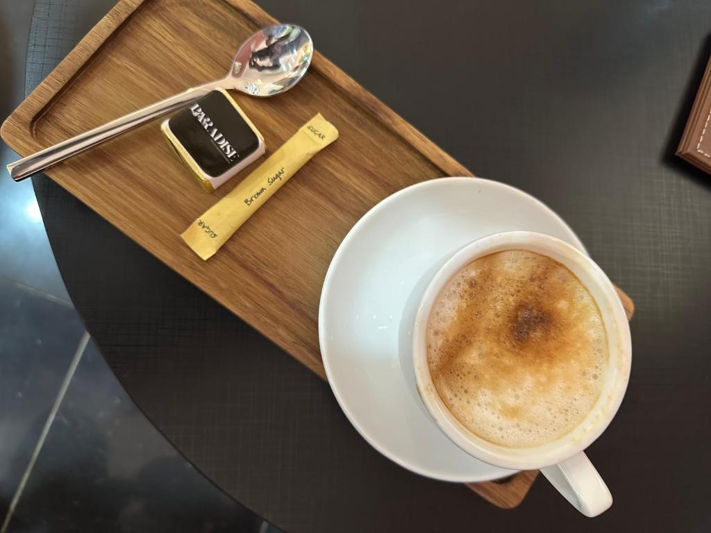 Cappuccino at the Lounge